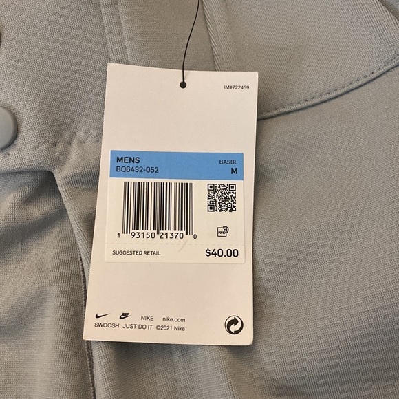 Nike Men’s Gray Baseball Pants Size M - Picture 8 of 11